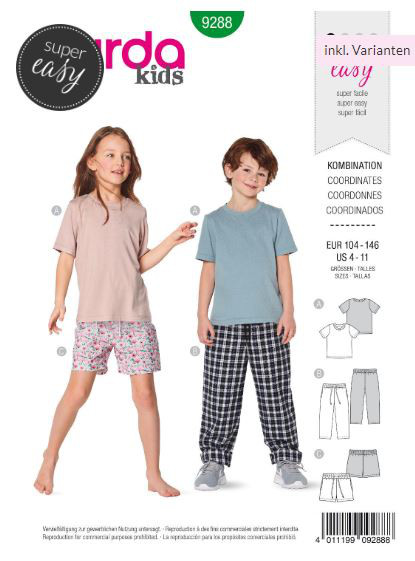 Kinder T-Shirts und Hosen