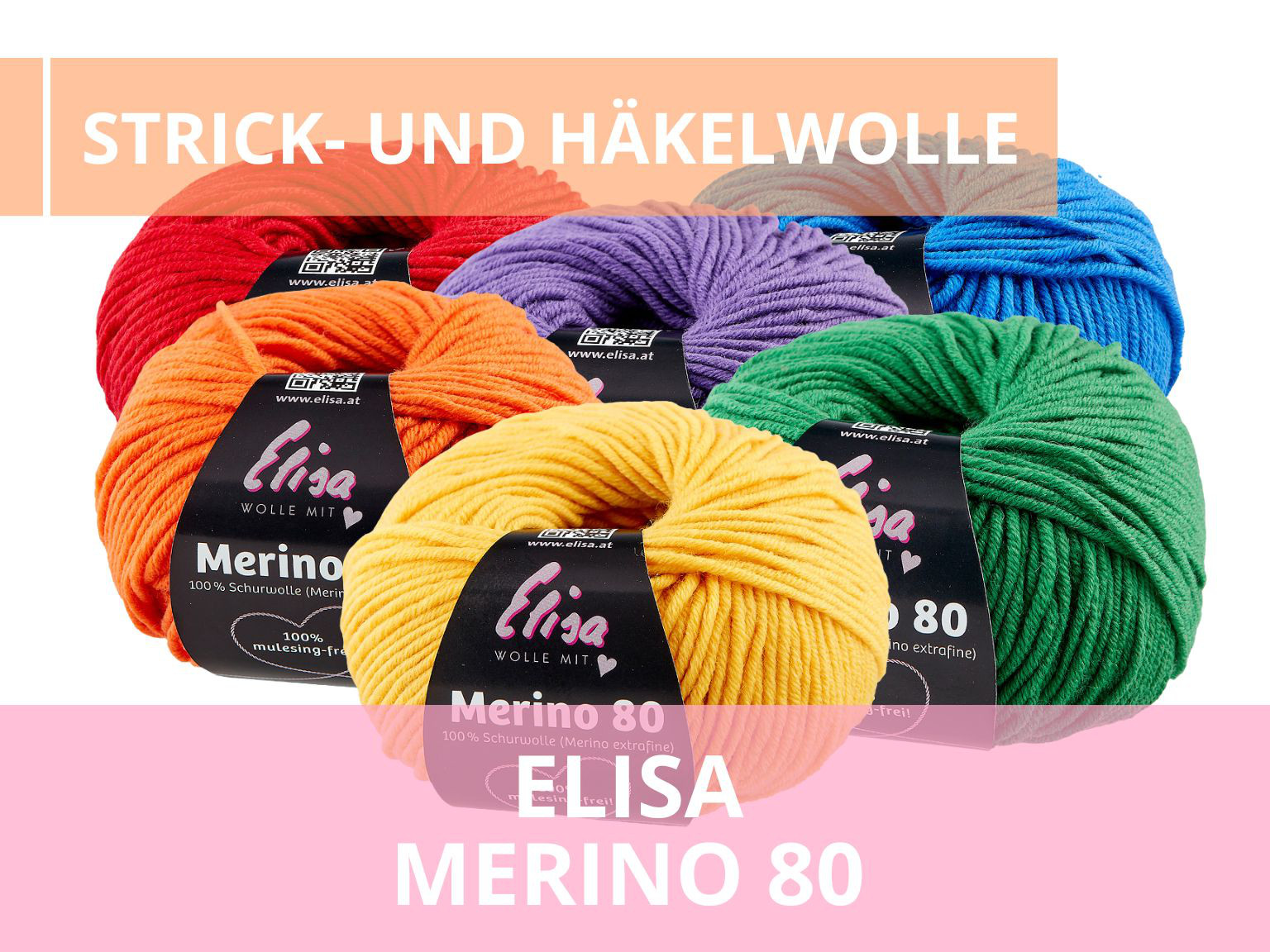 Elisa Merino 80 Wolle
