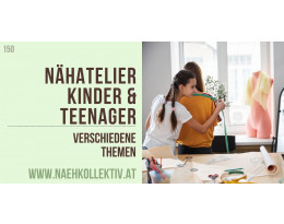 NÄHATELIER KINDER UND TEENAGER | FR, 7. JUNI 24, 15-18 UHR