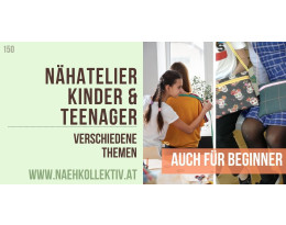 NÄHATELIER KINDER UND TEENAGER | FR, 13. SEPTEMBER 24, 15-18 UHR