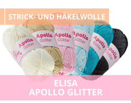 Elisa Apollo Glitter Wolle