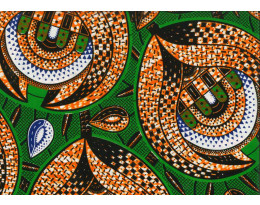 Waxed African Print