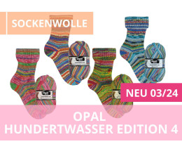 Opal Kollektion Hundertwasser Edition 4 I 4fach Wolle