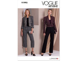 Vogue Schnittmuster-Set Damen Jacke und Hose