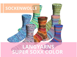 Langyarns Super Soxx color 4fach Wolle