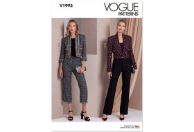 Vogue Schnittmuster-Set Damen Jacke und Hose