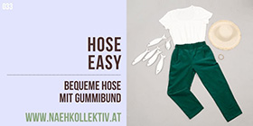 Hose Easy-Bequeme Hose mit Gummibund